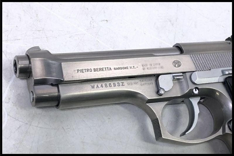 超美品　WA  M92FS INOX 完売】WA【ベレッタ】M92FS INOX ソルト 【WESTERN ARMS】