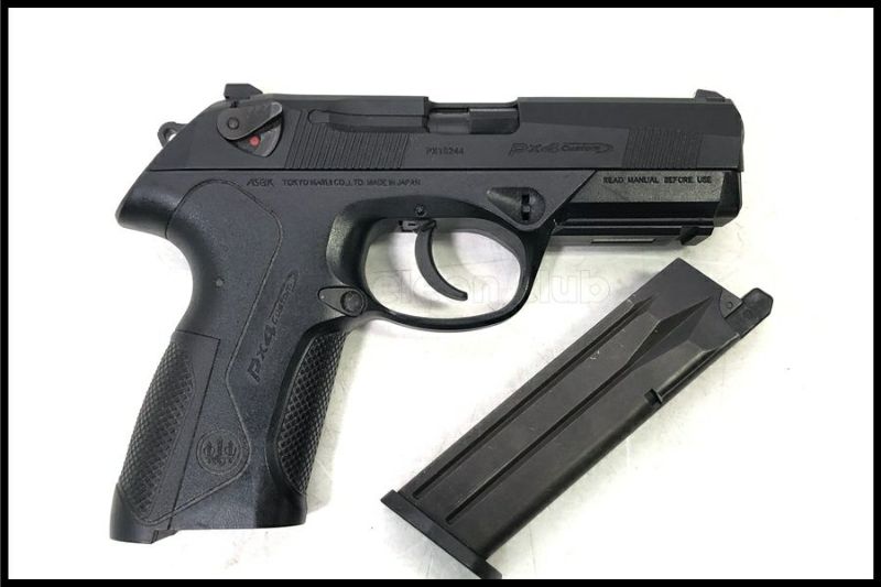 東京マルイ PX4 予備マガジン2本、ホルスター付き 東京マルイ PX4 ガスブローバック ※AMOMAX パドルホルスター付き！