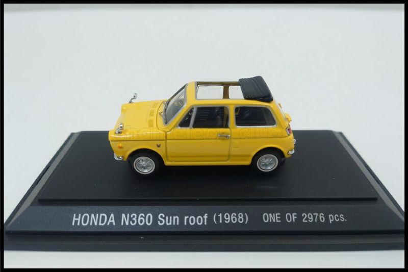 EBBRO　HONDA N360 サンルーフ ミニカー 1968年　　1/43 EBBRO HONDA N360 サンルーフ ミニカー 1968年 1/43 - メルカリ