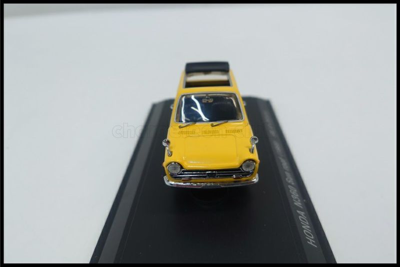 東京)EBBRO エブロ 1/43 HONDA N360 C/T Sun roof 1968 イエロー