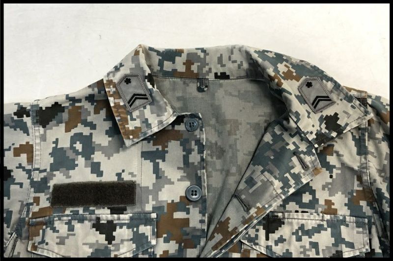 【PX品】航空自衛隊　野戦迷彩　戦闘服上下 ☆PX品 航空自衛隊 デジタル迷彩 作業服 EC リップストップ 上下
