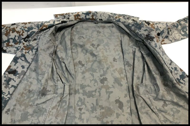 東京)航空自衛隊 デジタル迷彩 作業服 上下セット ベルト付 PX品