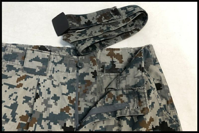 東京)航空自衛隊 デジタル迷彩 作業服 上下セット ベルト付 PX品