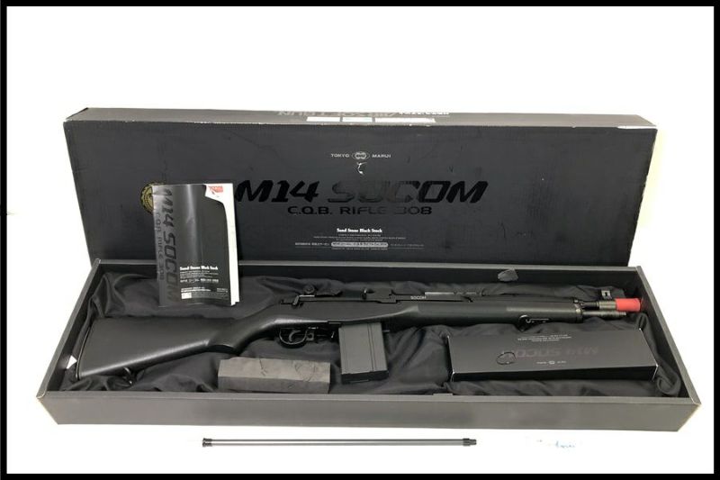 東京マルイ　M14 SOCOM 別売り付属品付 楽天市場】東京マルイ M14 SOCOM スタンダード電動ガン リポ