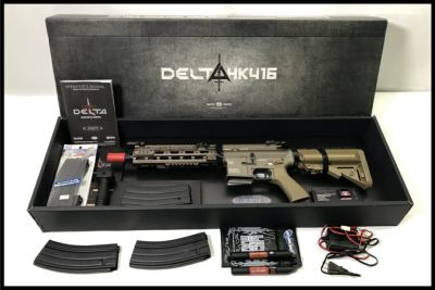 東京)東京マルイ HK416 デルタカスタム次世代電動ガン　付属品多数