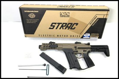 東京)KSC STRAC ストラック TEG コンパクト レイヤードタンカラー　電動ガン