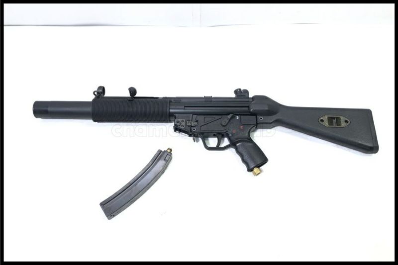 JAC ガスガン　MP5SD2 レアおまけ付き 東京)JAC MP5SD2 ガスガン 現状品