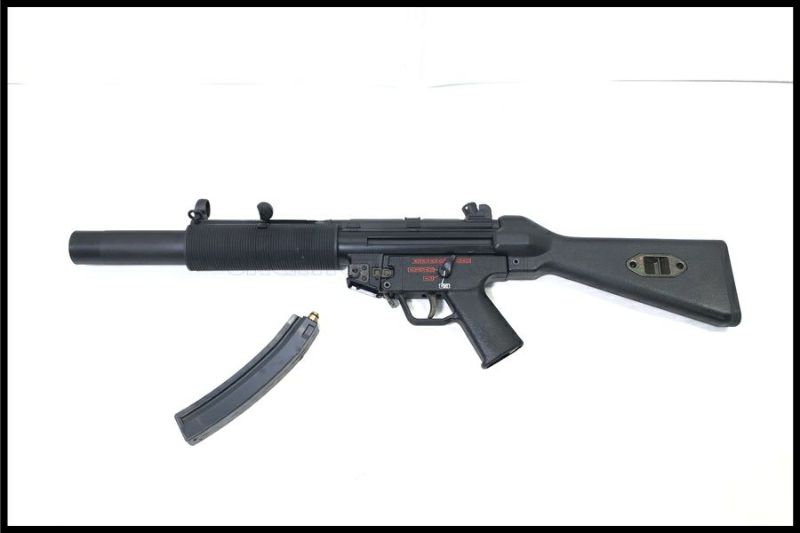 JAC ガスガン　MP5SD2 レアおまけ付き 東京)JAC MP5SD5 ガスガン 現状品(2