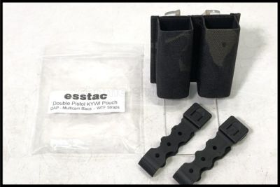 東京)ESSTAC エスタック 9mm ダブルピストル KYWI ポーチ GAP MCBK 実物