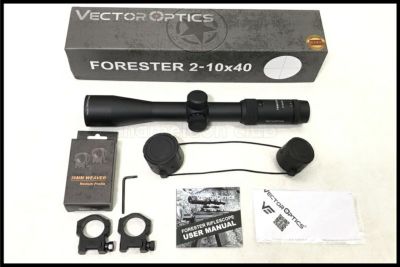 東京)VECTOR OPTICS FORESTER フォレスター 2-10x40 ライフルスコープ SCOM-02