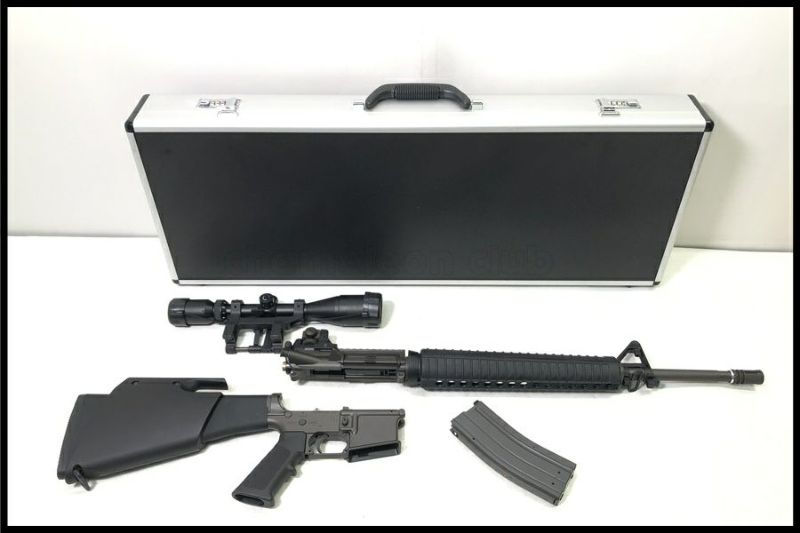 ゴルゴ13 M16スナイパーライフル　S-ver ガンケース付 品切れ】 WA《ゴルゴ13》M16スナイパーライフル S-ver