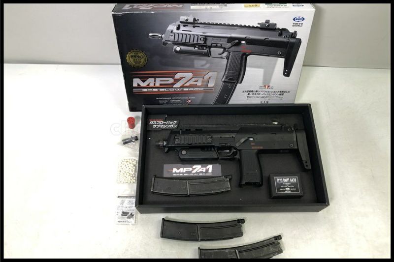 東京マルイ　 MP7A1　ジャンク　付属品多数 Yahoo!オークション -「マルイ mp7 ジャンク」(ミリタリー) の