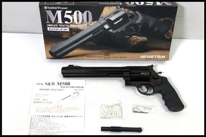 タナカワークス　S&W M500 ミッドナイトゴールド　ガスガン タナカワークス S&W M500 ミッドナイトゴールド ガスガン