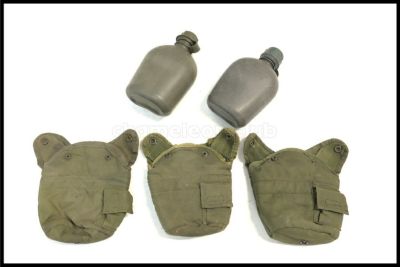 東京)米軍実物 80’ｓキャンティーンポーチまとめ
