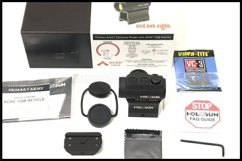 Holosun HS503G ACSS CQB Reticle 実物 HOLOSUN HS503G Red Dot Sight