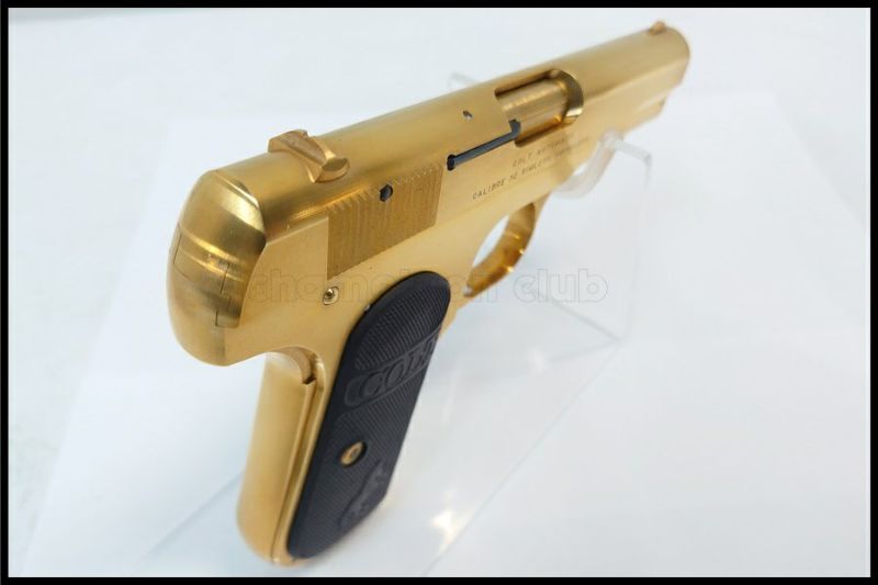 東京)ZEKE コルト M1903 真鍮削り出し 金属モデルガン