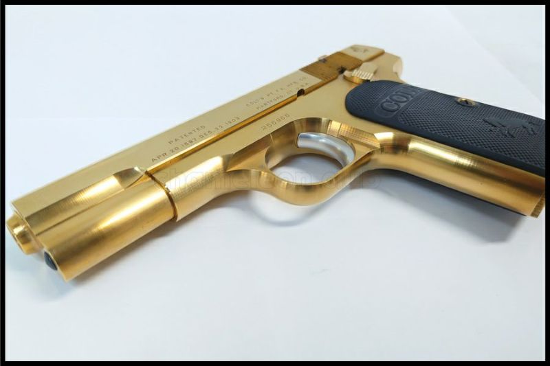 東京)ZEKE コルト M1903 真鍮削り出し 金属モデルガン