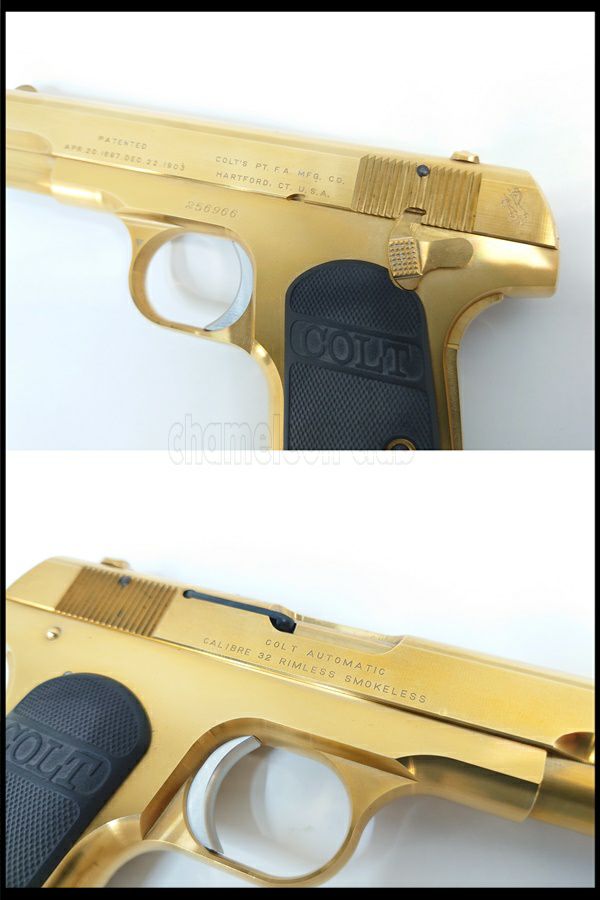 東京)ZEKE コルト M1903 真鍮削り出し 金属モデルガン