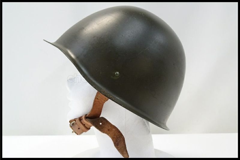 東京)ポーランド軍 実物スチールヘルメット Wz67 サイズ56