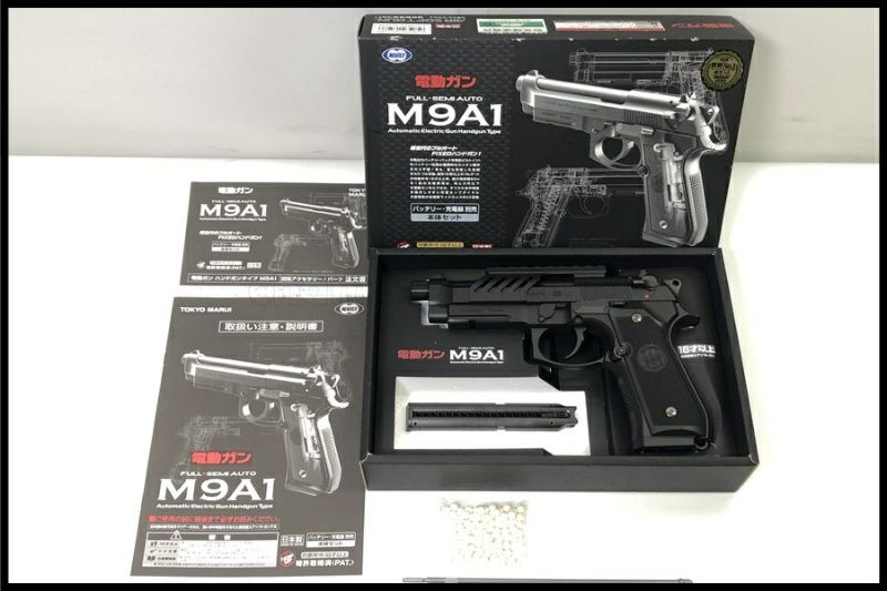 電動ガン M9A1 フルセミオート ほぼ未使用 電動ガン M9A1 セミ＆フル