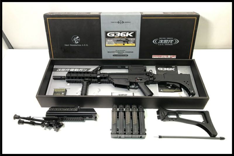 東京マルイ　次世代電動ガン　G36K 外装カスタム 東京)東京マルイ G36K 次世代電動ガン 外装カスタム