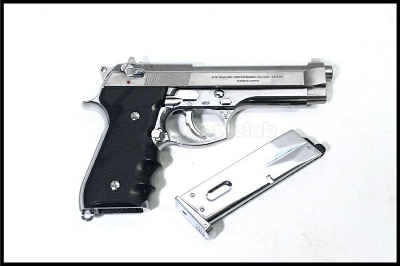 東京)東京マルイ M92F クロームステンレス ガスブローバック