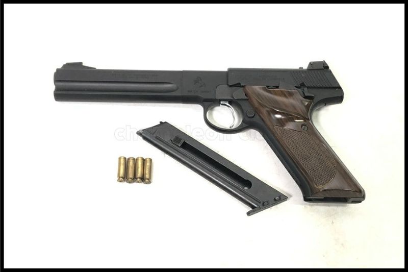 東京)MGC コルト ウッズマン マッチターゲット HW モデルガン 木製グリップ