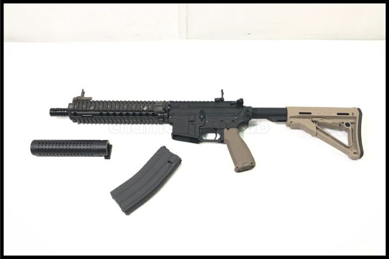 東京)東京マルイ MK18 MOD.1 ガスブローバック サイレンサー付