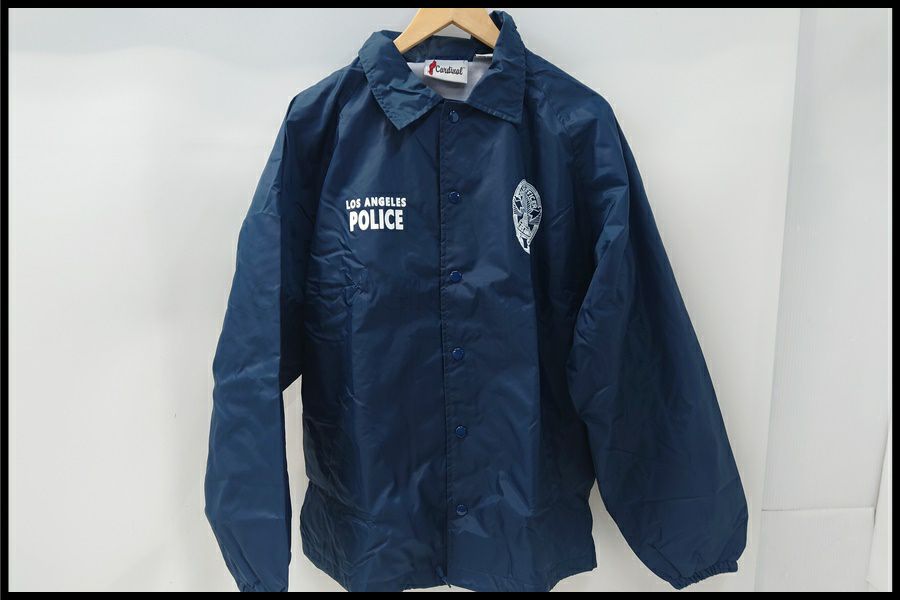 m*a様 LAPDロサンゼルス警察 レイドジャケット ネイビー 東京)Cardinal LAPD ロサンゼルス市警 レイドジャケット XL 裏ネル