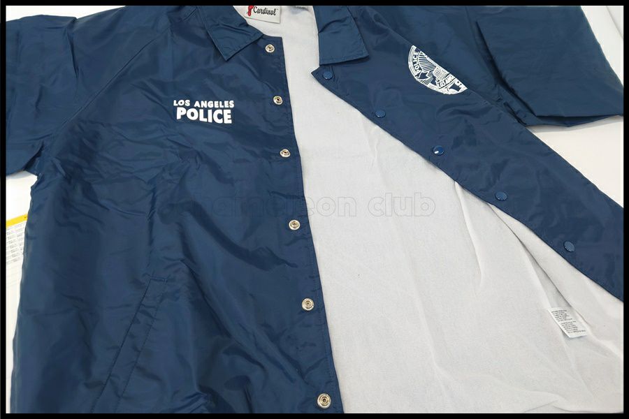 m*a様 LAPDロサンゼルス警察 レイドジャケット ネイビー LAPDロサンゼルス警察 レイドジャケット ネイビー LAPDロサンゼルス