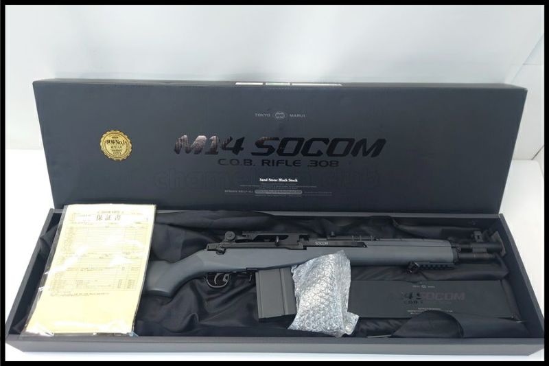 東京)東京マルイ M14 SOCOM スタンダード電動ガン ショップカスタム品