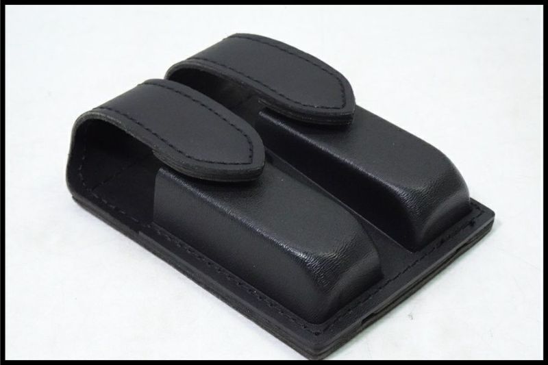 サファリランド製　実物ダブルハンドガンマガジンポーチ4個セット　新品 東京)SAFARILAND/サファリランド ＃77ダブルマガジンポーチ G17/22用実物