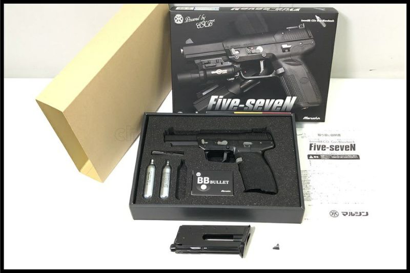 【ジャンク】マルシン Five-seveN CO2 ガスブローバック ジャンク】マルシン Five-seveN CO2 ガスブローバック - メルカリ