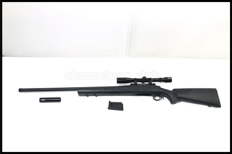 東京)タナカ M700 ポリス ボルトアクション ガスライフル サイレンサー