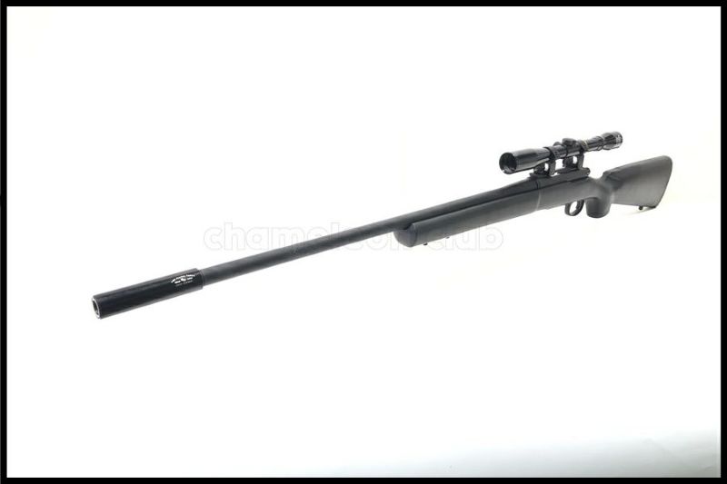 東京)タナカ M700 ポリス ボルトアクション ガスライフル サイレンサー