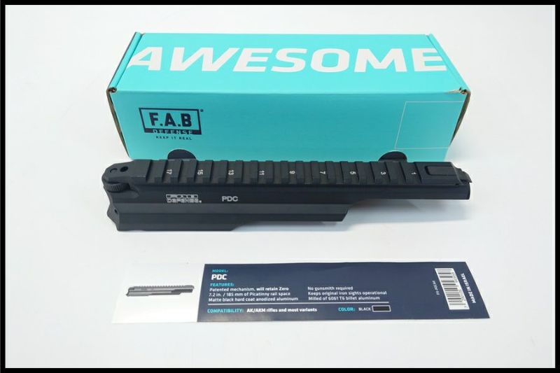 FAB PDC 実物 FAB Defense トップカバー PDC スコープマウントベース AK47/AKM/AK74