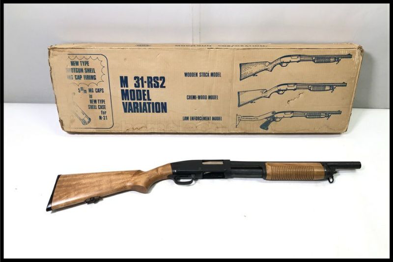 そ*ー様 MGC M31RS2 Wooden stock Type モデルガン MGC M31RS2モデルガン A rare item! A cool shotgun model! MGC M31