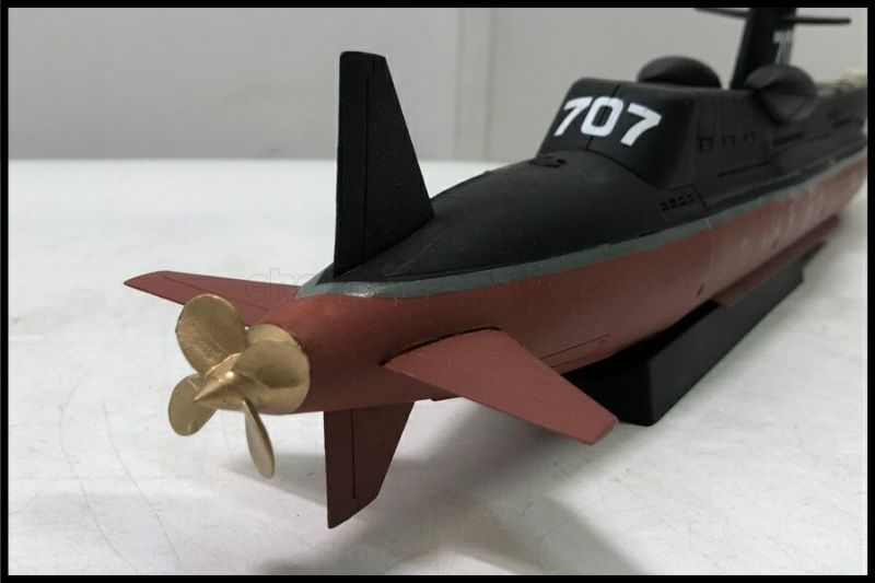 東京)海洋堂 サブマリン707 ソフトビニール製 塗装済み完成モデル 50th