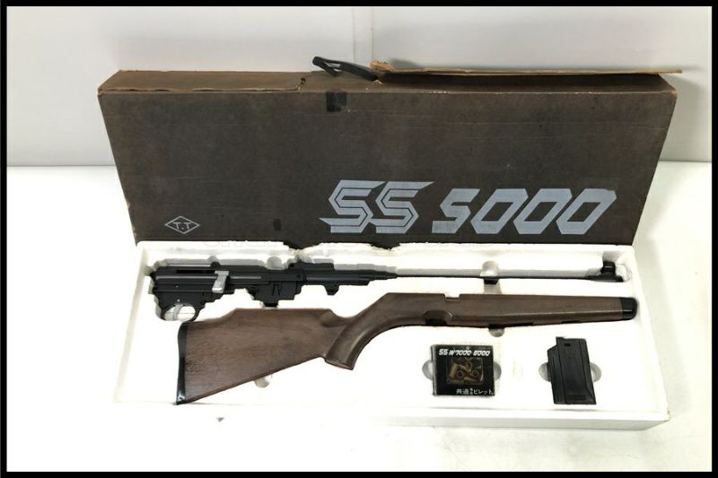 東京)K.K マツシロ SS5000 ツヅミ弾 カート式 エアーコッキングライフル