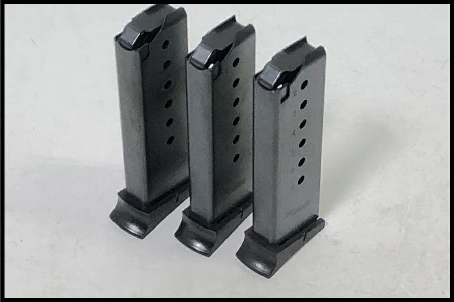 東京)KSC P230用モデルガンマガジン3本セット ブラック