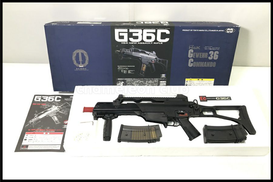 東京マルイ スタンダード電動ガン G36C 付属品多数 東京)東京マルイ G36C スタンダード電動ガン