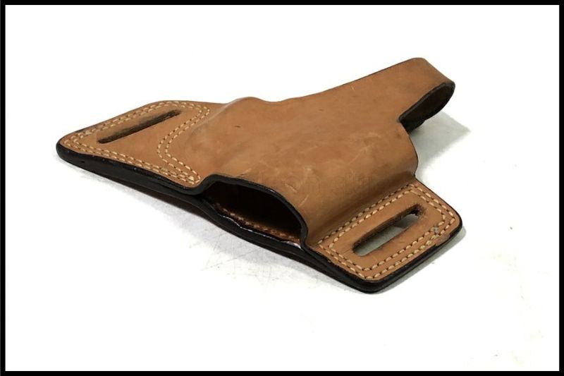 東京)BIANCHI/ビアンキ S&W 4506右用実物レザーヒップホルスター