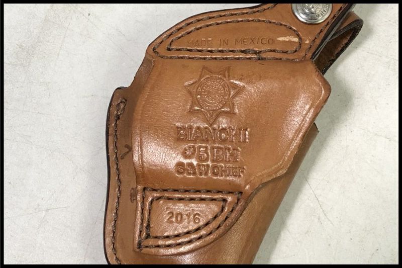 東京)BIANCHI/ビアンキ #5BH S&W CHIEF Jフレーム用レザーベルト