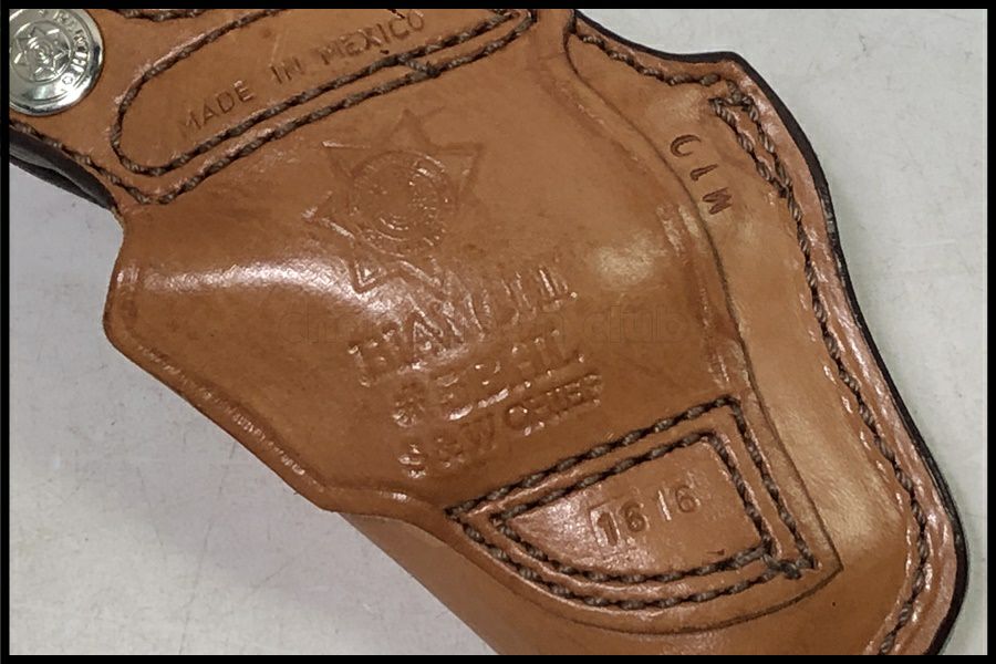 東京)BIANCHI/ビアンキ #5BHL S&W Jフレーム用 サムスナップ ベルト