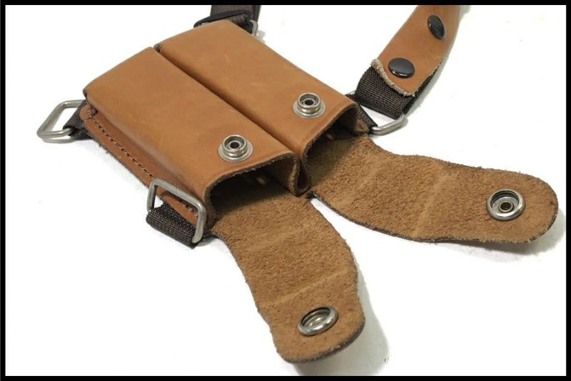 東京)BIANCHI/ビアンキ ベレッタM92F用ホルスター右用 マグポーチ一式