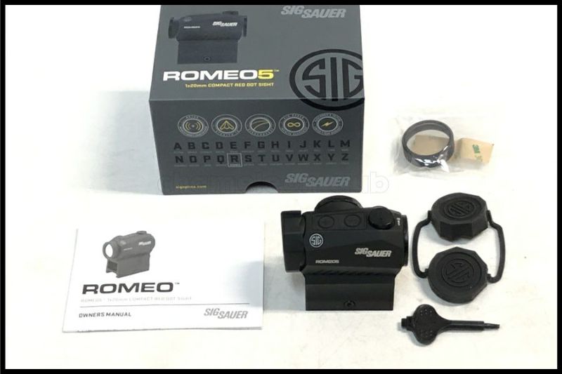 シグ SIG SAUER SOR52001 ROMEO5 ダットサイト 実物 シグ SIG SAUER SOR52001 ROMEO5 ダットサイト 実物 SIG SAUER ROMEO5