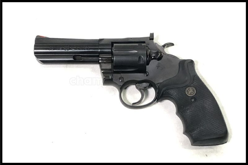 東京)KSC キングコブラ 4インチ ウルティメイトブラック HWモデルガン