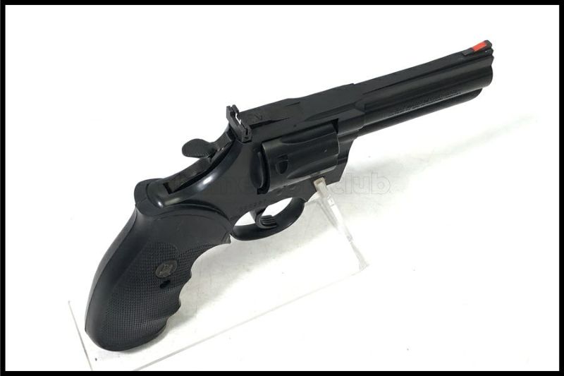 東京)KSC キングコブラ 4インチ ウルティメイトブラック HWモデルガン