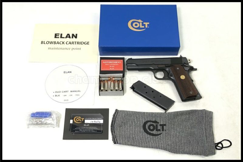 東京)ELAN/エラン コルト M1991A1 コマンダー マシンピストル DUO
