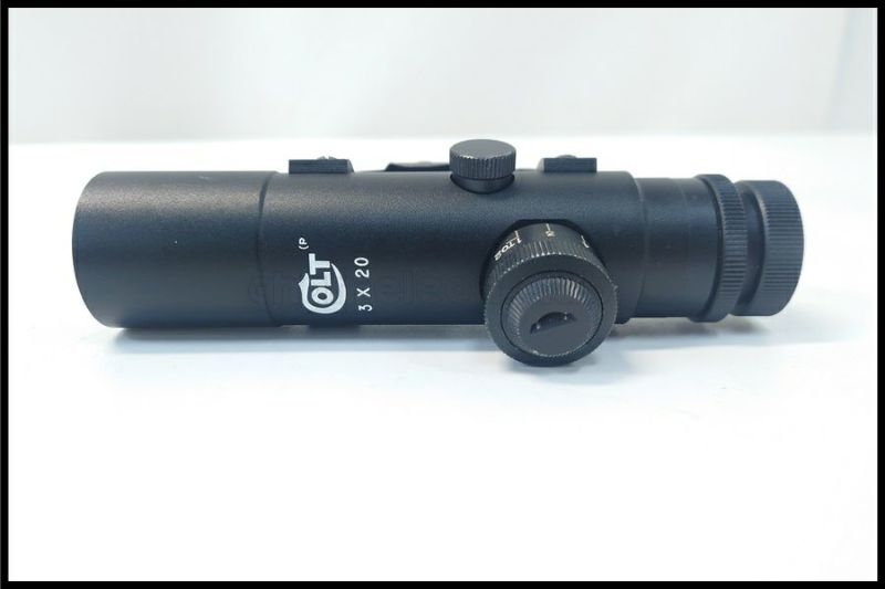 東京)COLT/旧HAKKO製 3x20 スコープ M16用 実物 現状品